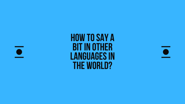 How to say a-bit in other languages in the world? | Live sarkari yojana