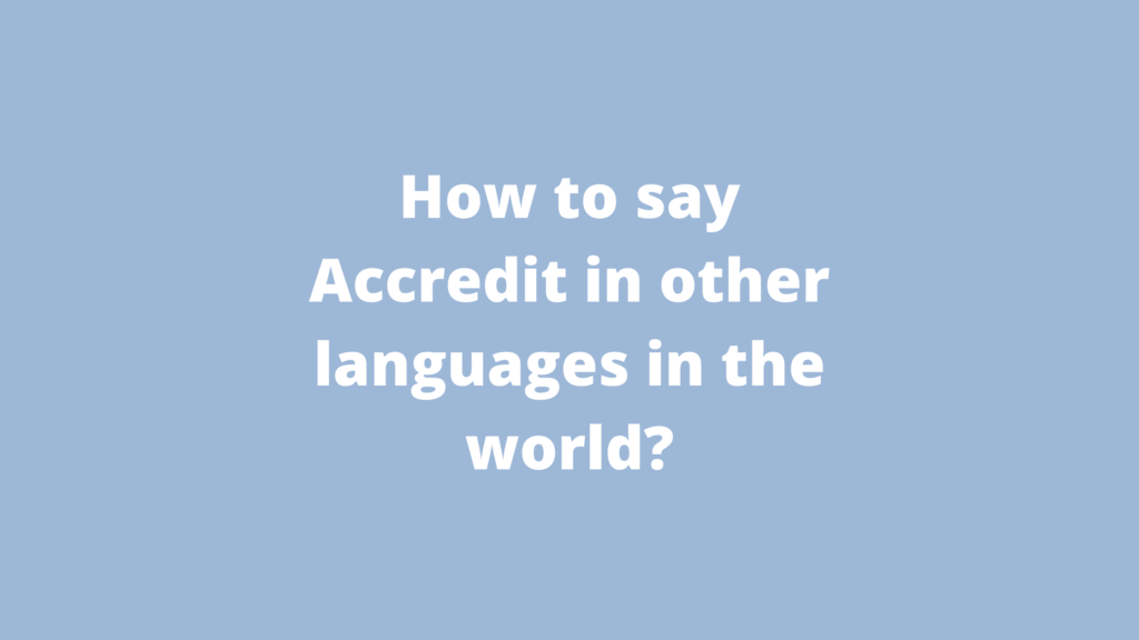 How to say Accountant in other languages ​​in the world?
