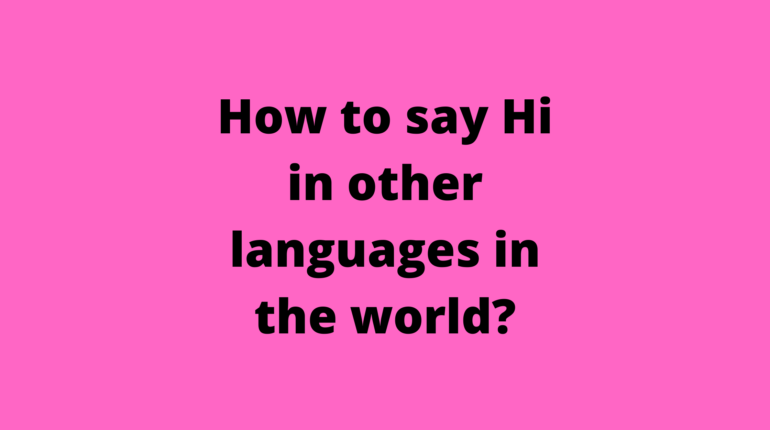 How to say Volunteer in other languages ​​in the world?